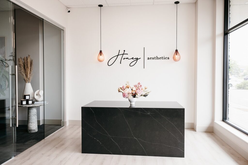 Aesthetic Beauty Lab team at reception